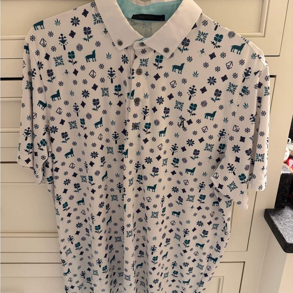 Greyson Men's Patterned Shirt - L